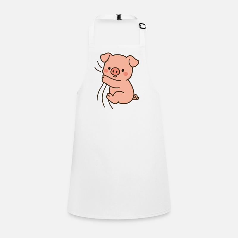 Cher cochon rose Tablier Enfant