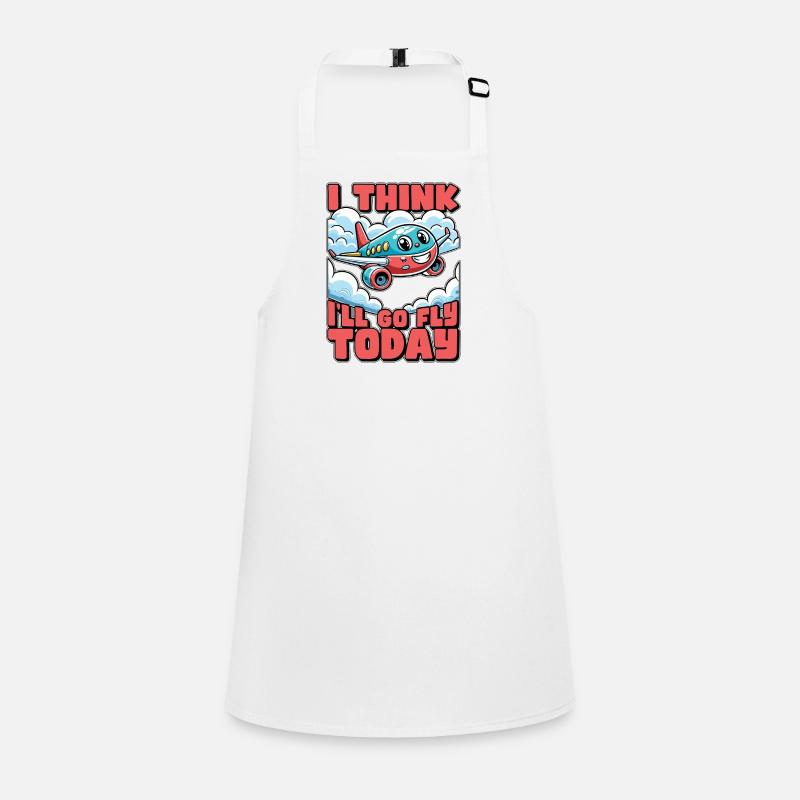 Flight Instructor I Think I'll Go Fly Aviation Children's Apron