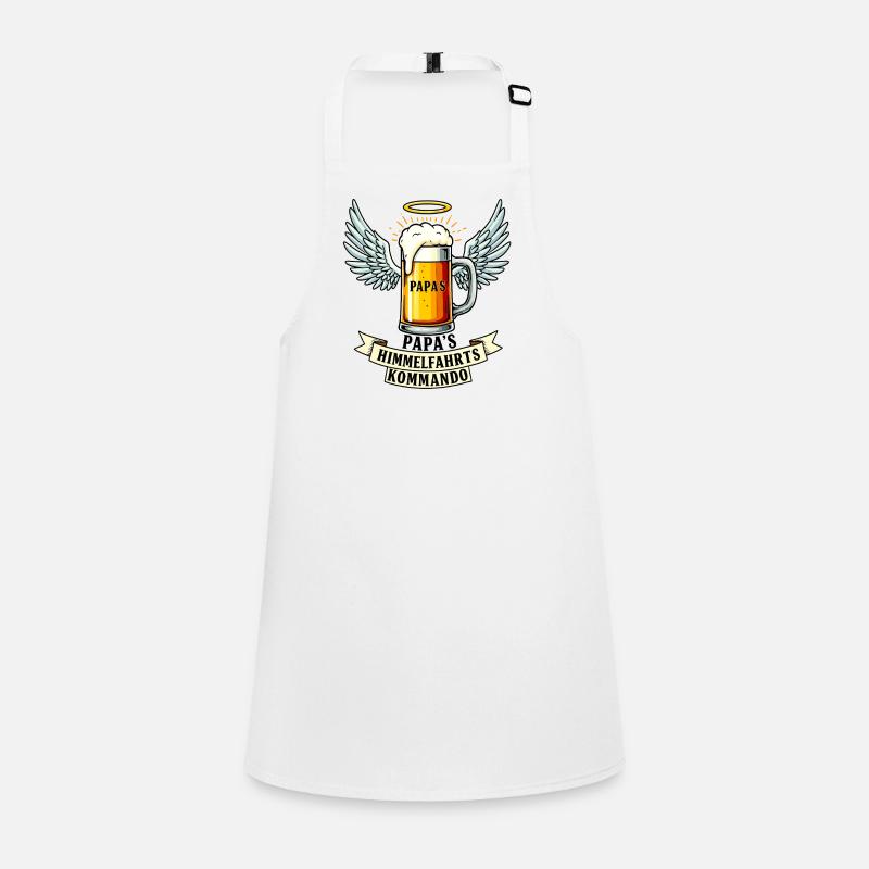 Dad's Ascension Command - Father's Day Beer Design Children's Apron