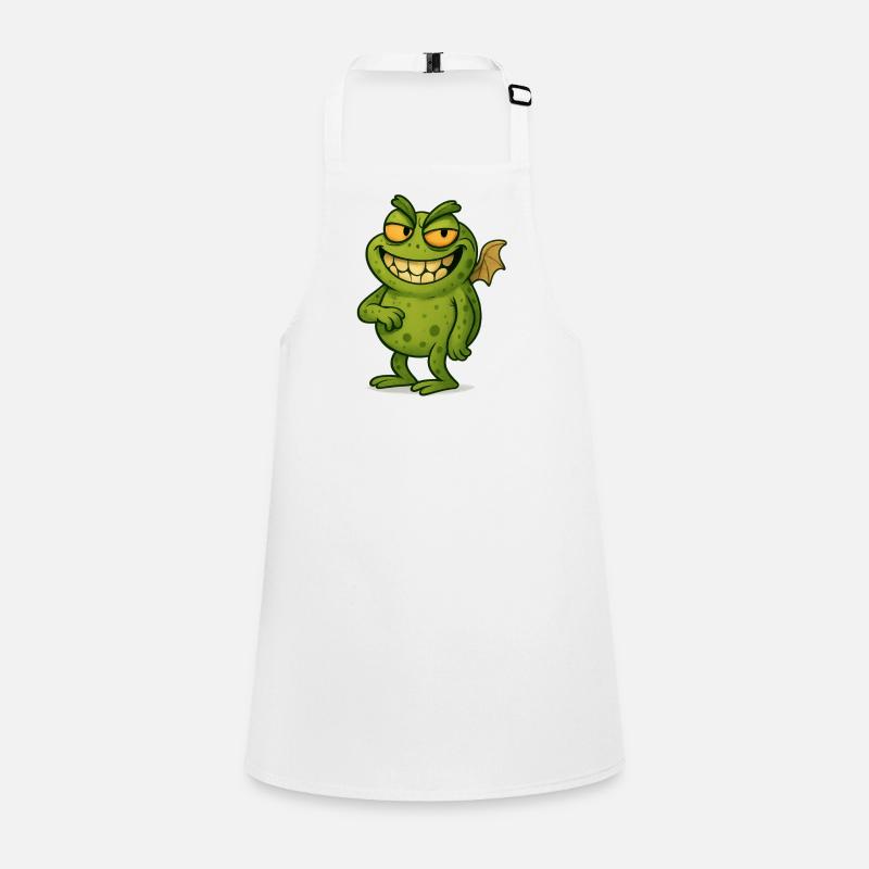 Flying Monster Frog Children's Apron