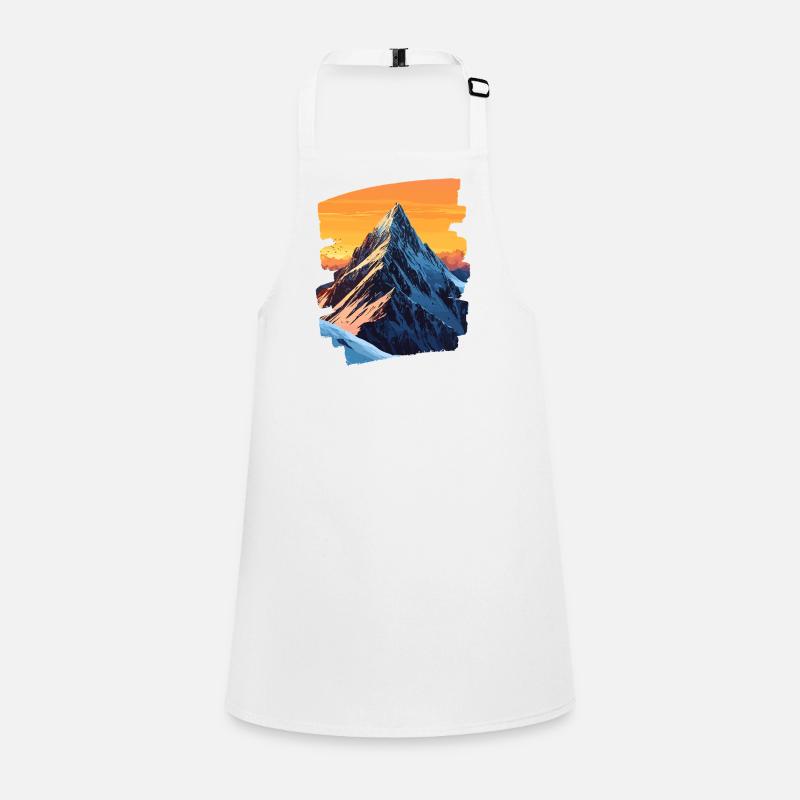 Mountains Climbing Climbers Hiking Children's Apron