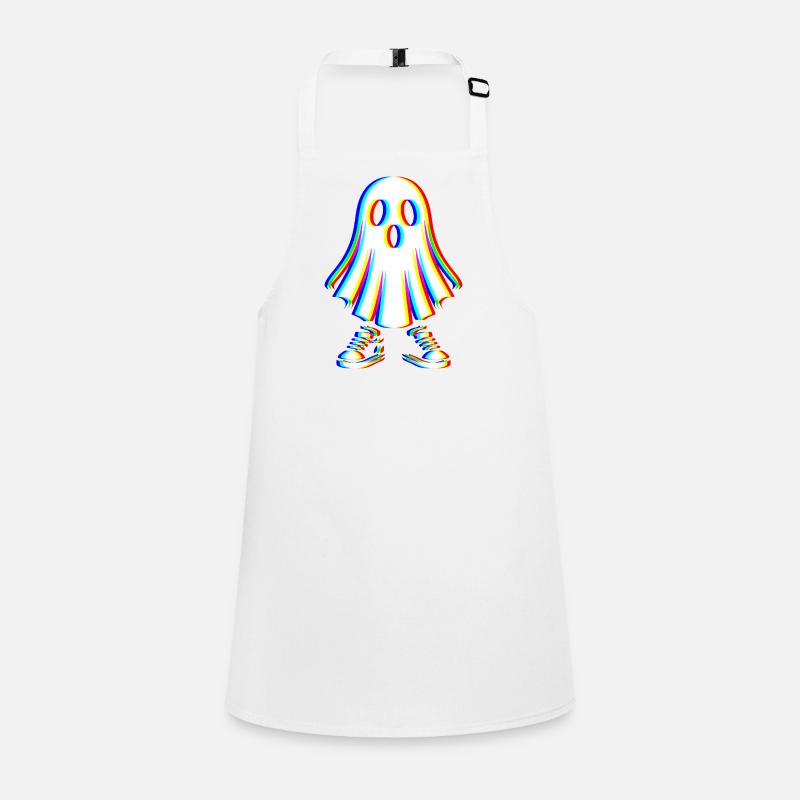 Glitch Ghost – Spooky Style Children's Apron