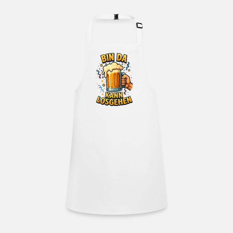 Bier Bierflasche Bierzelt Bierkrug Biergarten Schürze für Kinder