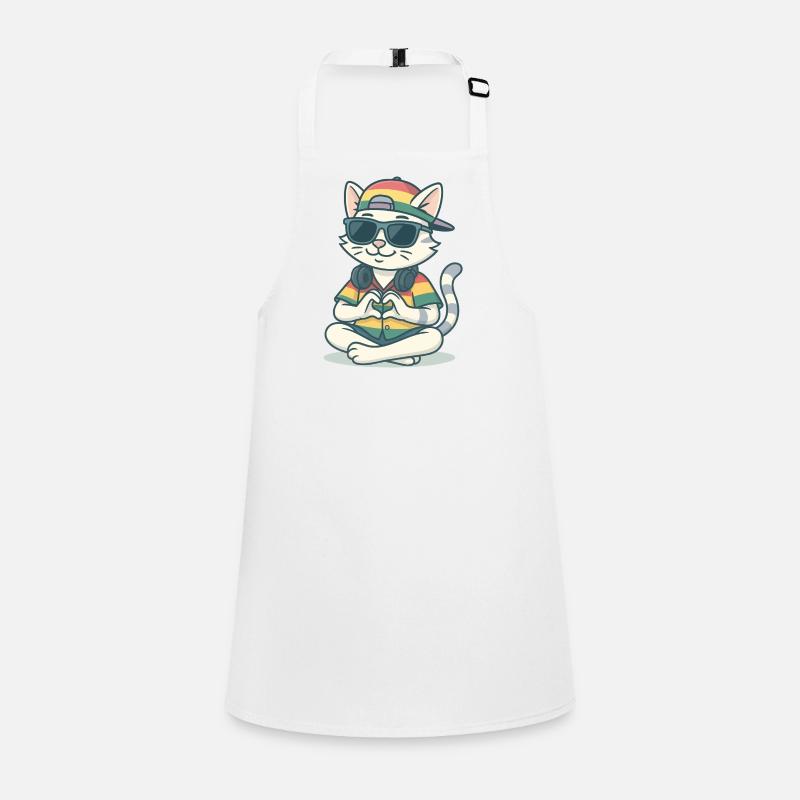 Reggae Chill Cat Tablier Enfant