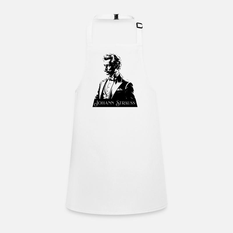 Johann Strauss Portrait Composer Classical Music Children's Apron