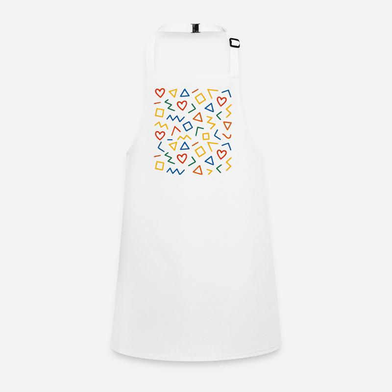 Geometric Pattern Design Children's Apron