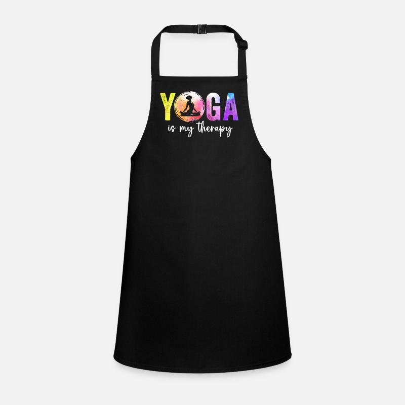 Yoga Is My Therapy Children's Apron