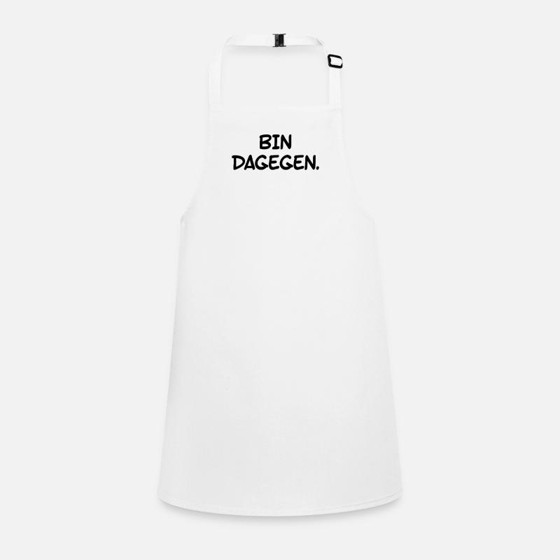 Ich bin dagegen - Pessimistisches fun Schürze für Kinder