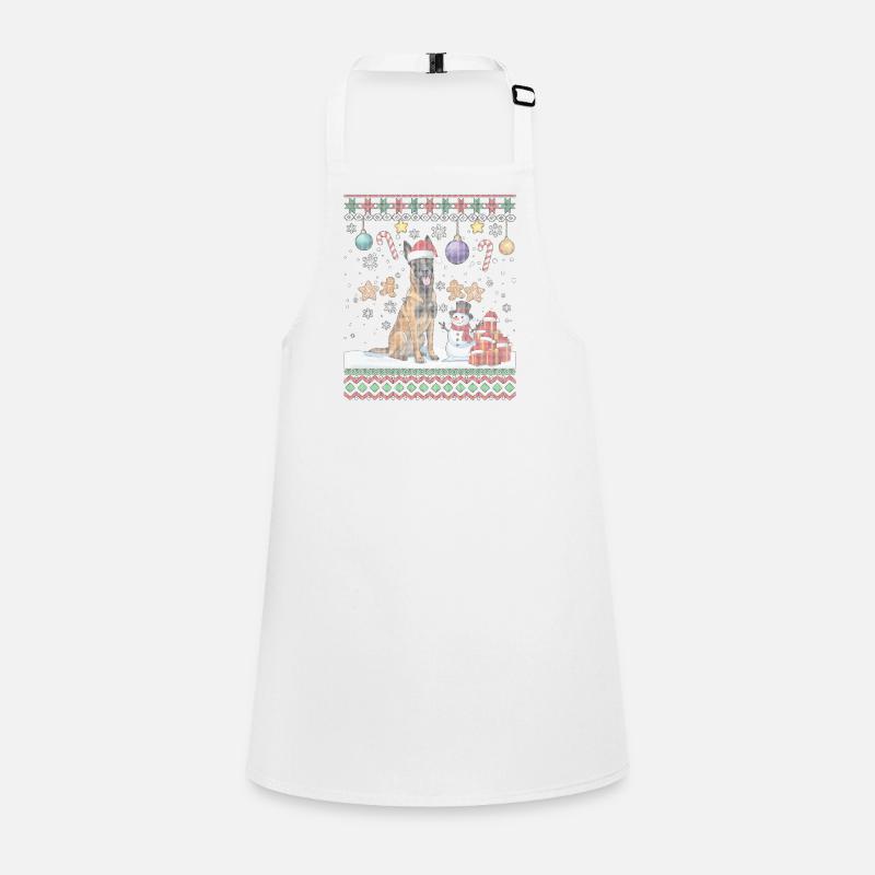 Père Noël laid Noël Chats mignons Tablier Enfant