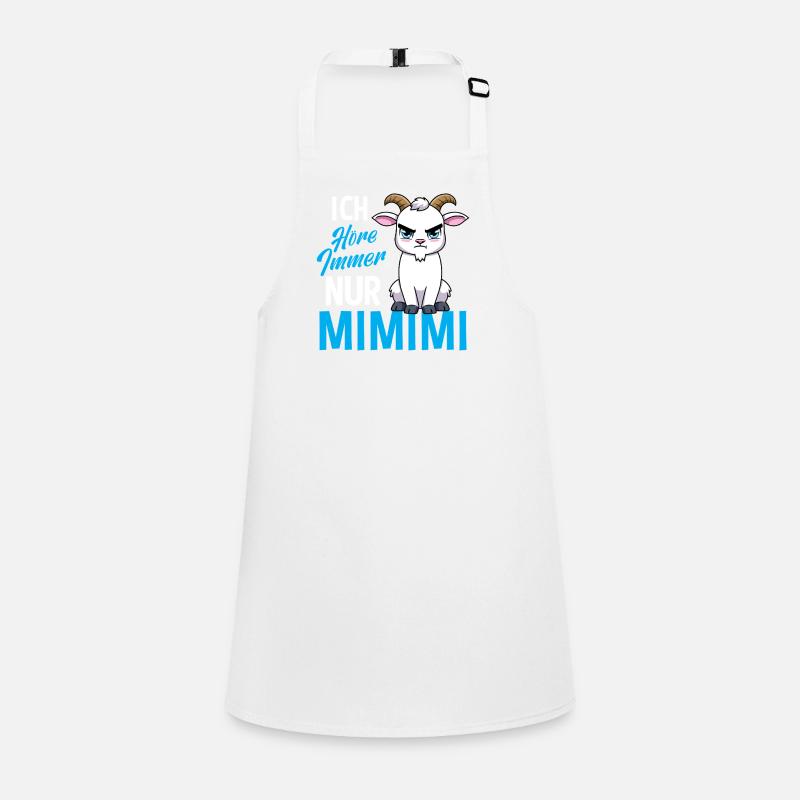I Always Hear Only One Mimimi Goat Children's Apron