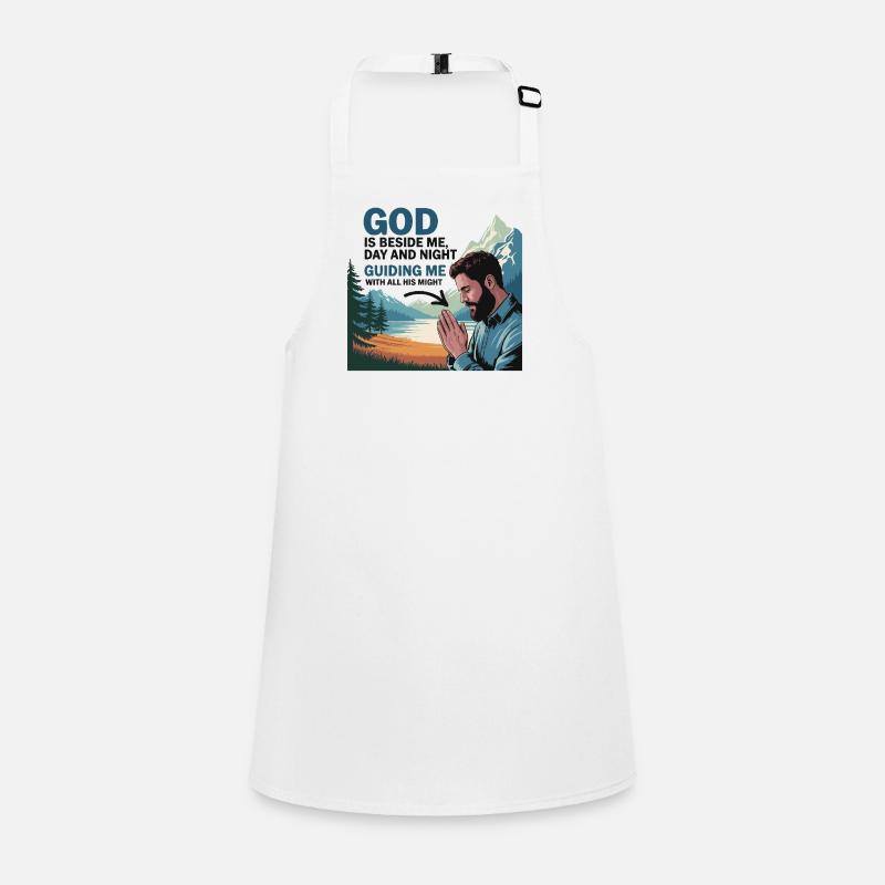 Foi et prière – Dieu est avec moi Tablier Enfant