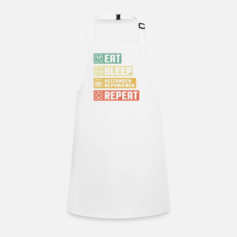 Heating Engineer Heating Construction Plumber Plumber Children's Apron