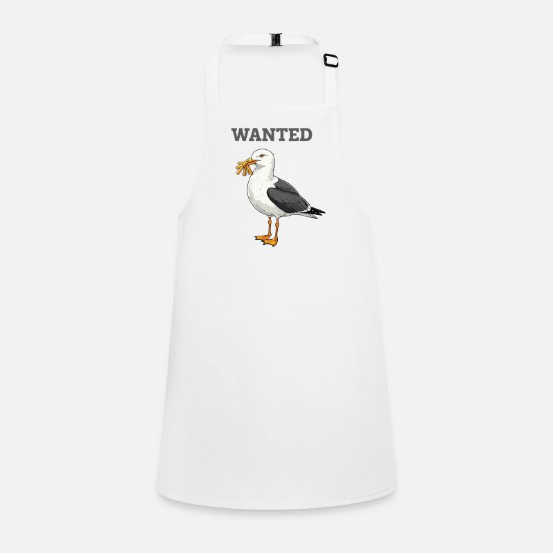 Gesuchte Pommes-möwe Schürze für Kinder