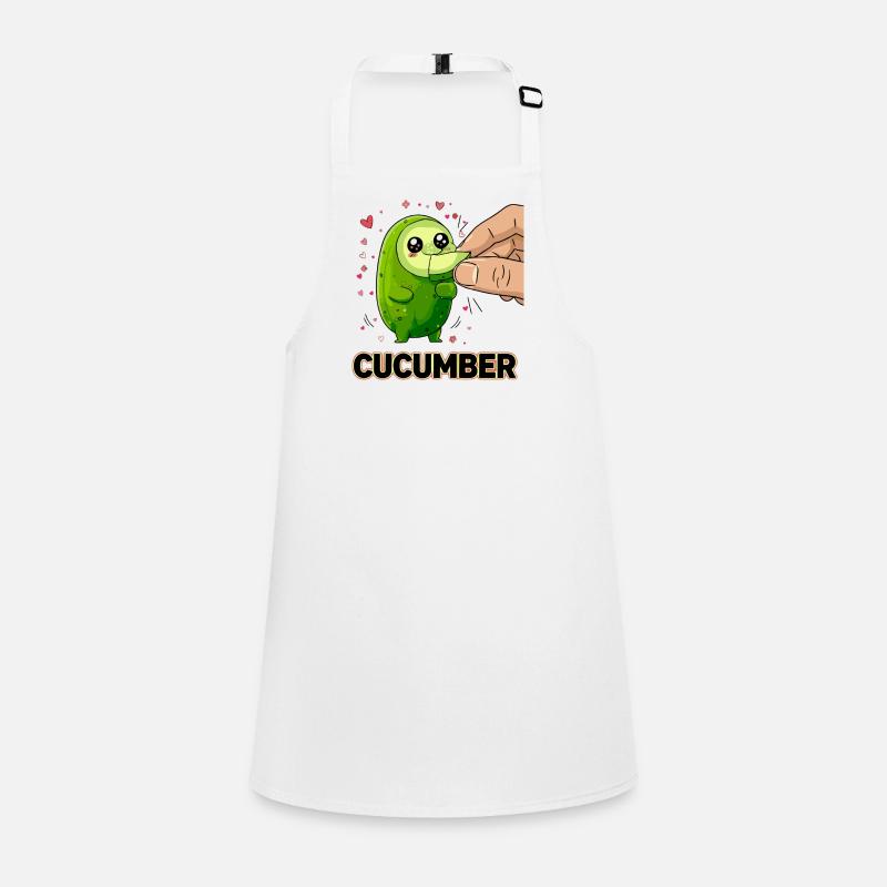 Concombre Amour Kawaii Manga Concombre Tablier Enfant