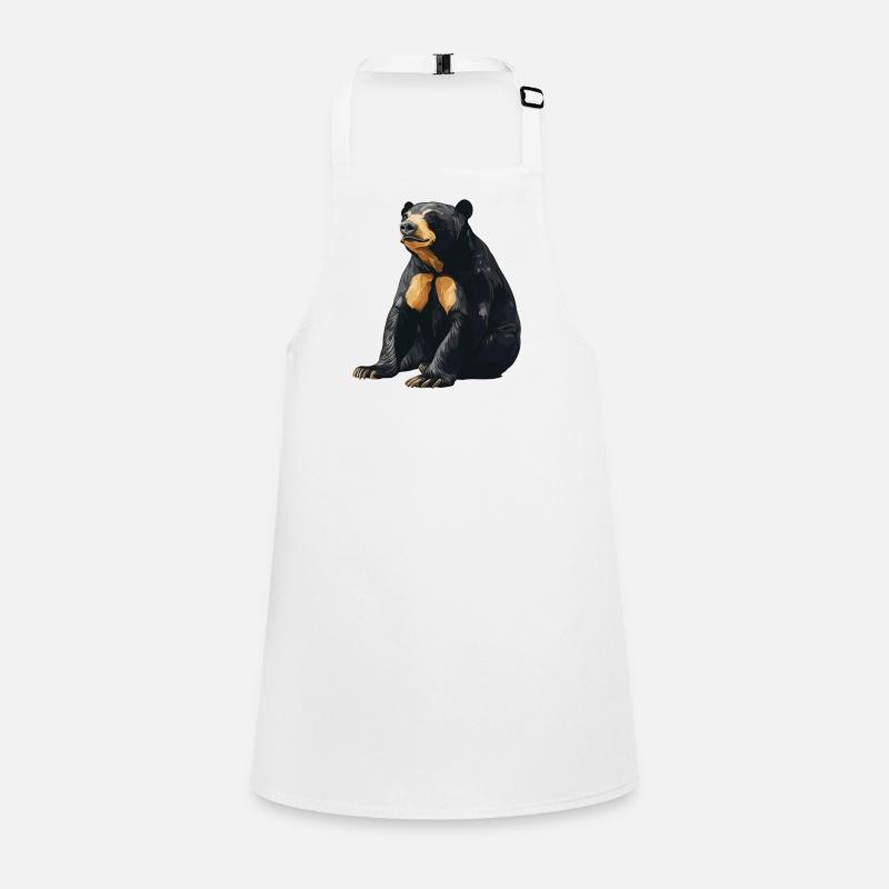 Sun Bear Malaienbär Schürze für Kinder