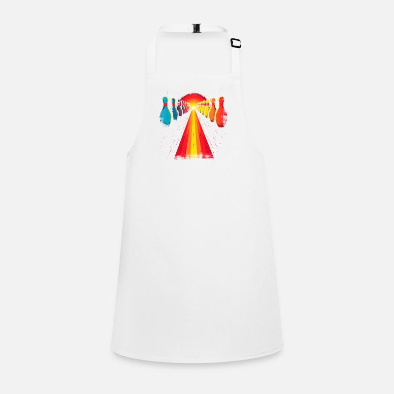Conception de bowling Tablier Enfant