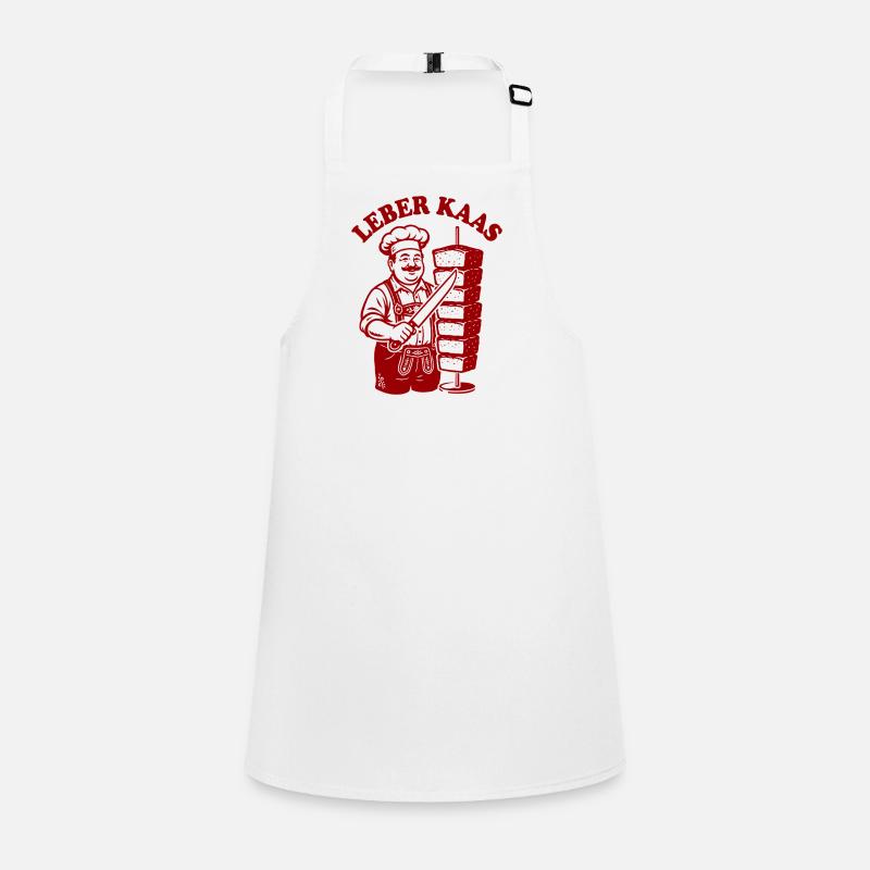Leberkaas sur une brochette ou Döner Kebab - Leberkäse Tablier Enfant