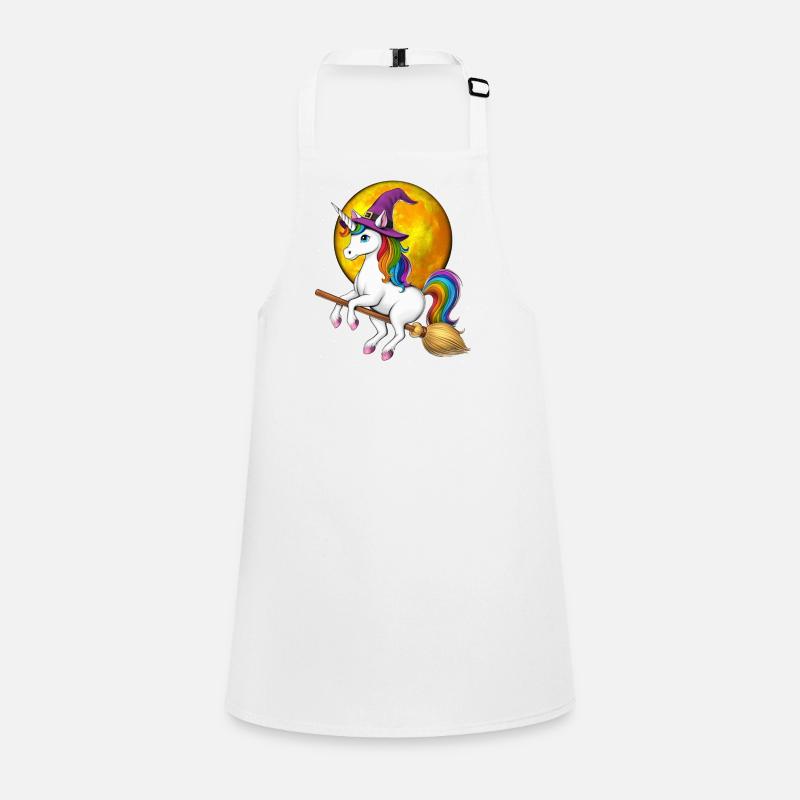 Balai d’équitation de sorcière licorne Tablier Enfant