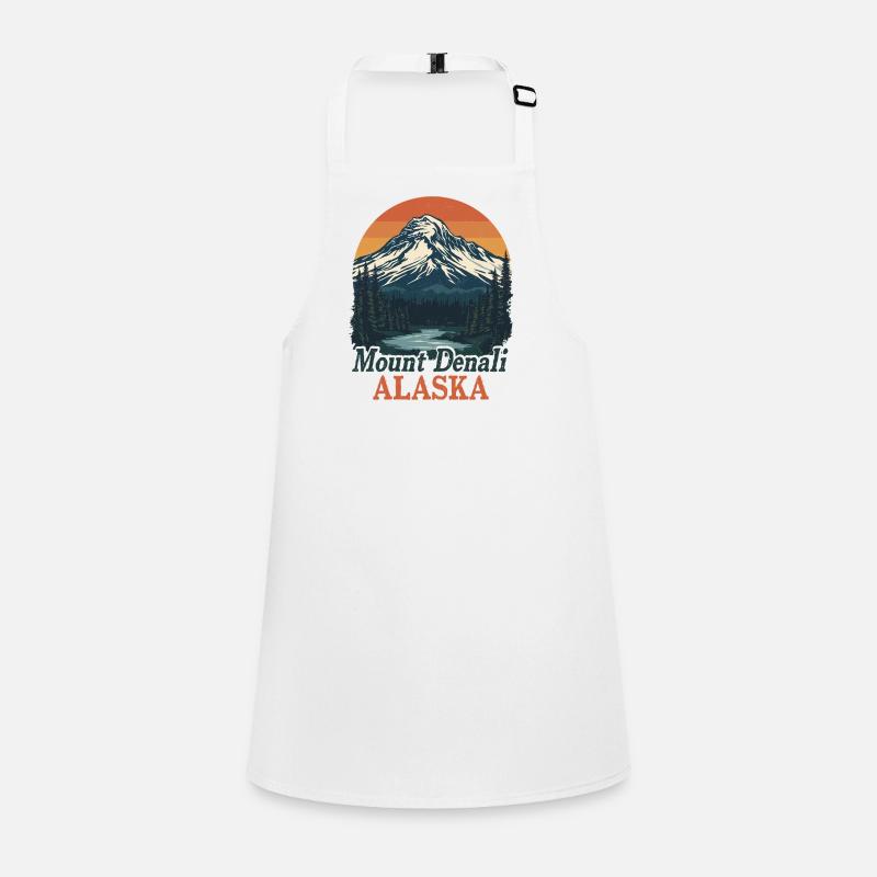 Denali Alaska's Mountain Landscape Children's Apron