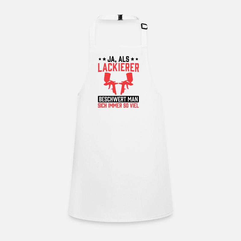 Painter complains to vehicle painter Children's Apron