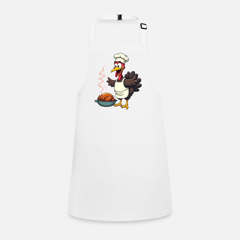 Cuisinier de dinde de Thanksgiving Tablier Enfant