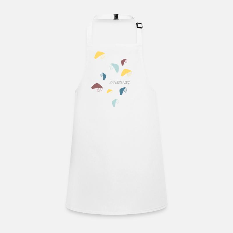 Kitesurf Motif Pastel Tablier Enfant