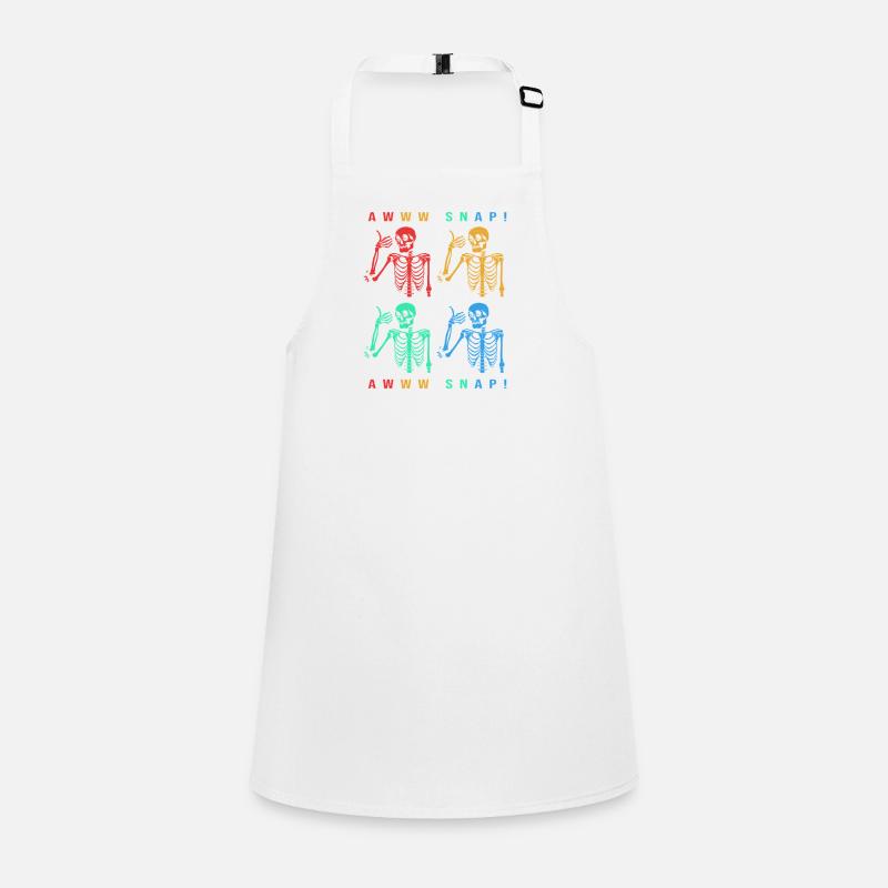 Arm Fracture Halloween Skeleton Bone Bone Fracture Children's Apron