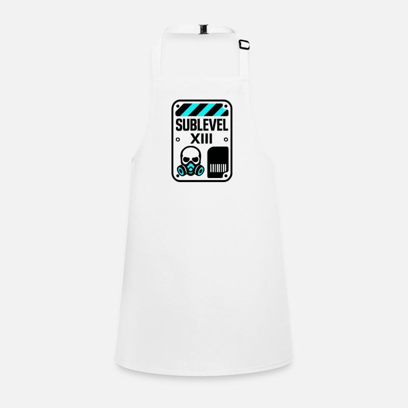 Underground Sublevel 13 - Gas Mask Children's Apron