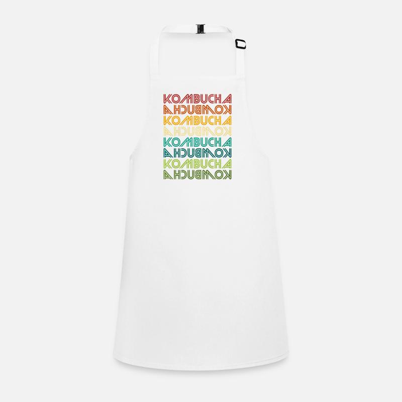 Kombucha Gradient Multi-Print Children's Apron