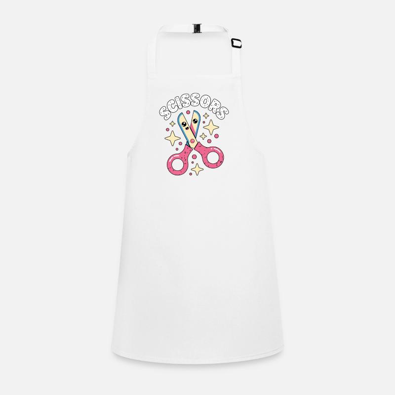 Ciseaux Pierre Papier Kawaii Ciseaux Tablier Enfant