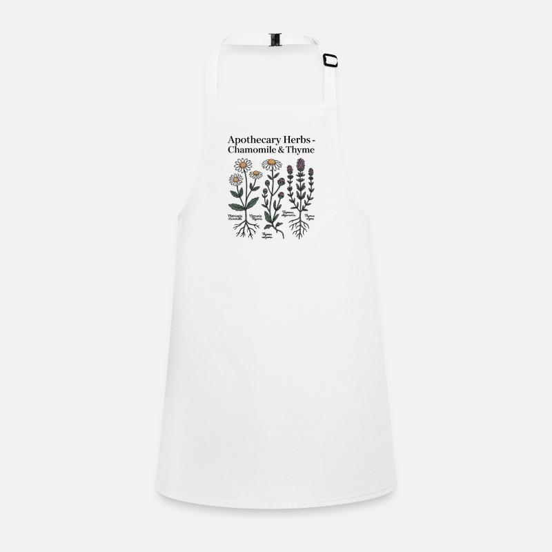 Chamomile & Thyme Medicinal Plants Children's Apron