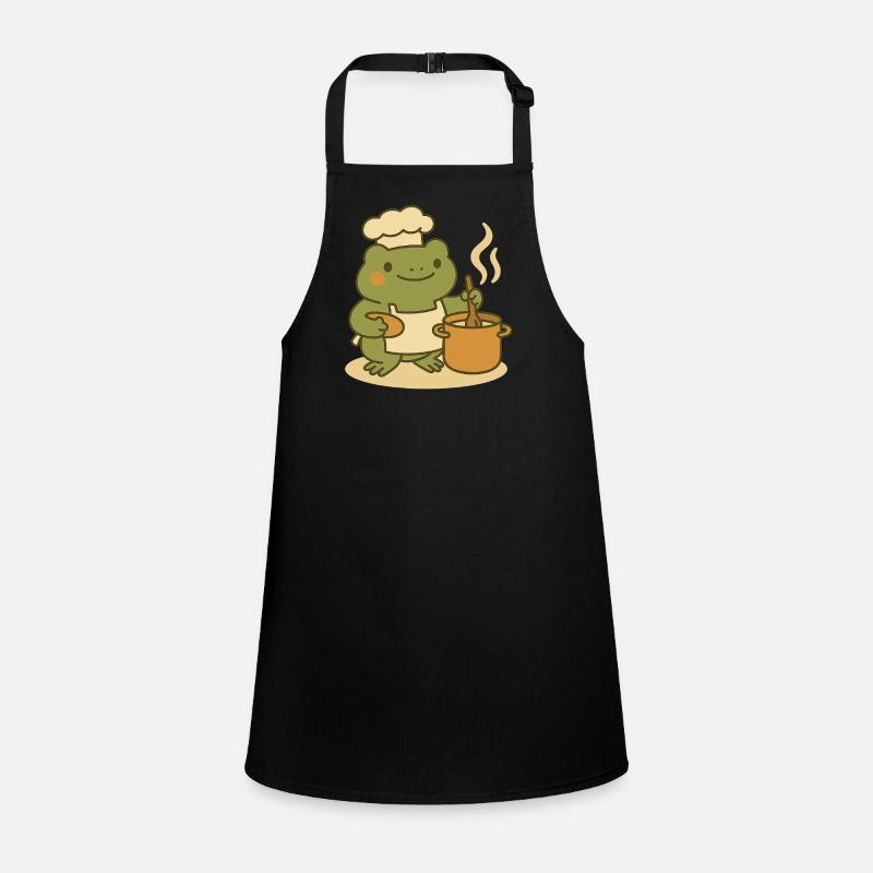 Cooking Frog – Cozy Kitchen Frog Children's Apron
