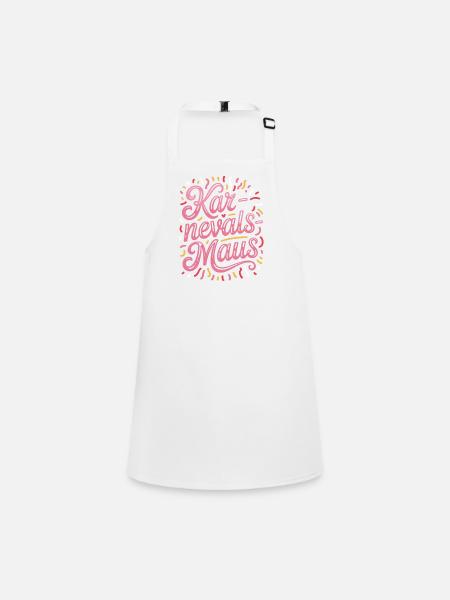 Carnival Mouse Cologne Carnival Mouse - Children's Apron - white - Front