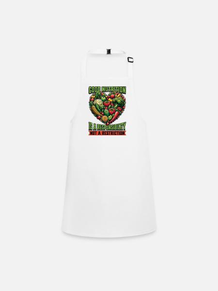 Nutritionist Good Nutrition Is A Nutritional Coach - Children's Apron - white - Front