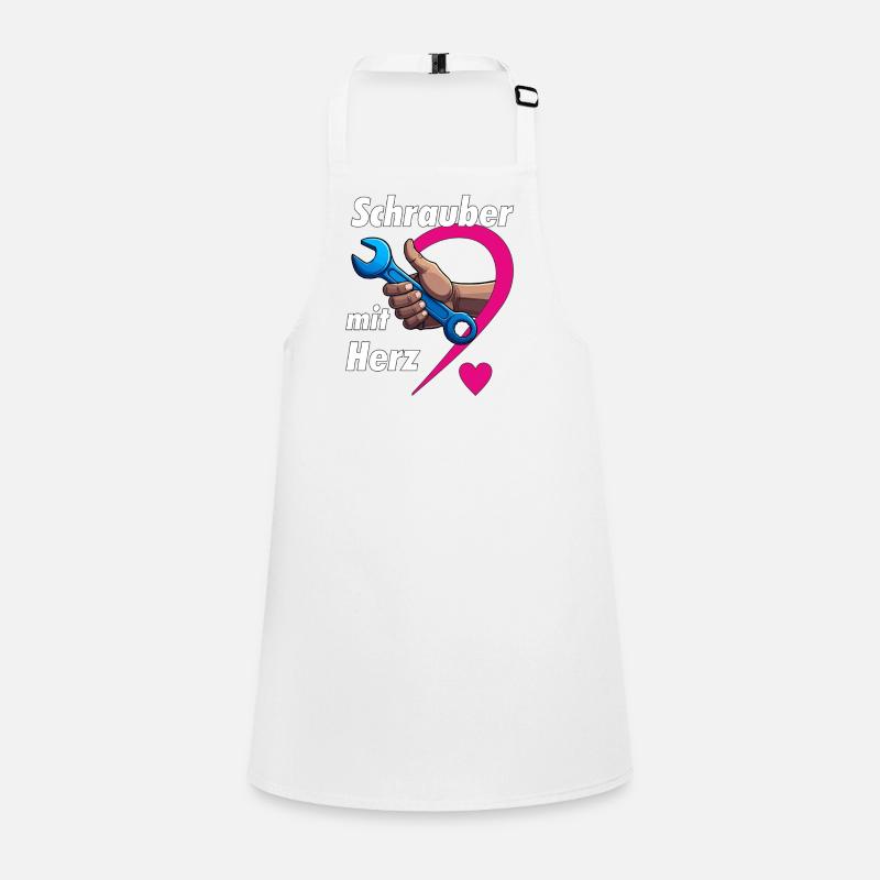 Screwdriver with HEART Children's Apron