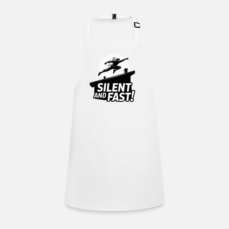 Silent Ninja Dachsprung Schürze für Kinder