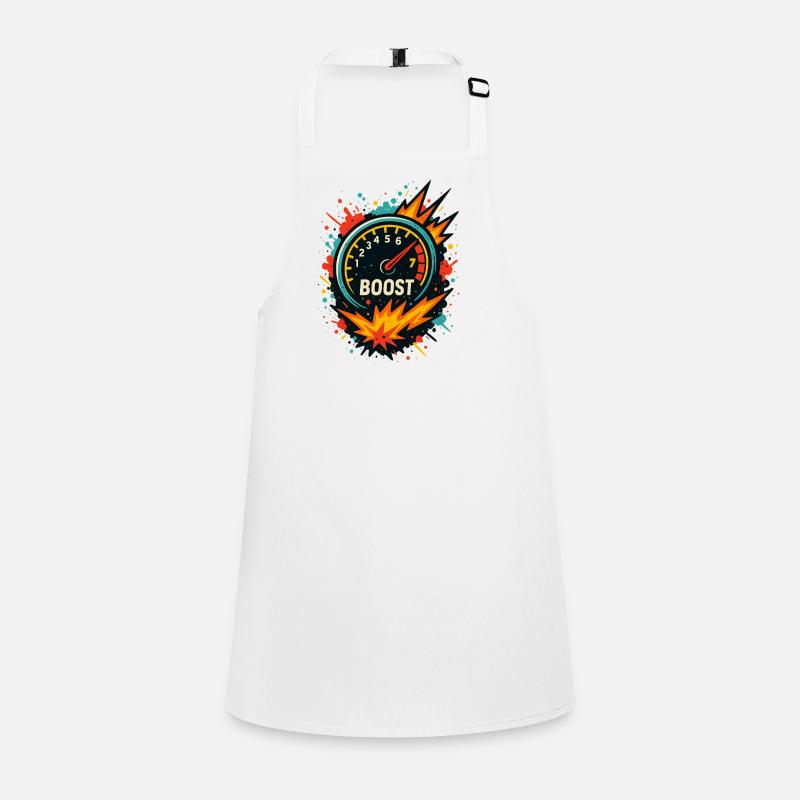 Boost Display Explosive, Turbo Tuning Shirt Children's Apron