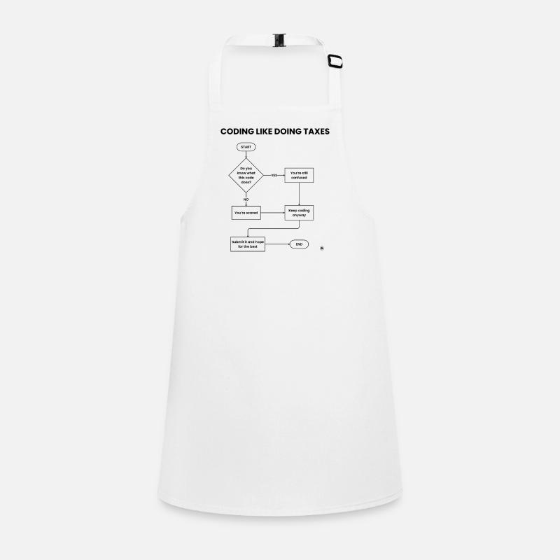 Coder comme faire des impôts - Soumettre un don d’espoir Tablier Enfant