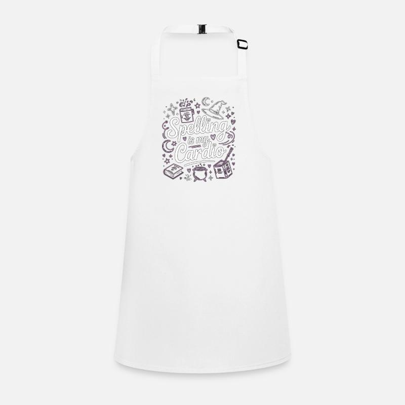 Witchcraft Spelling Is My Cardio Sorcery Wicca Children's Apron