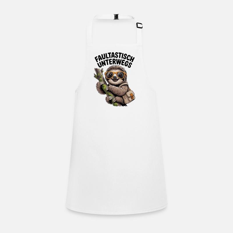 Sloth Design – Sloth on the road Children's Apron