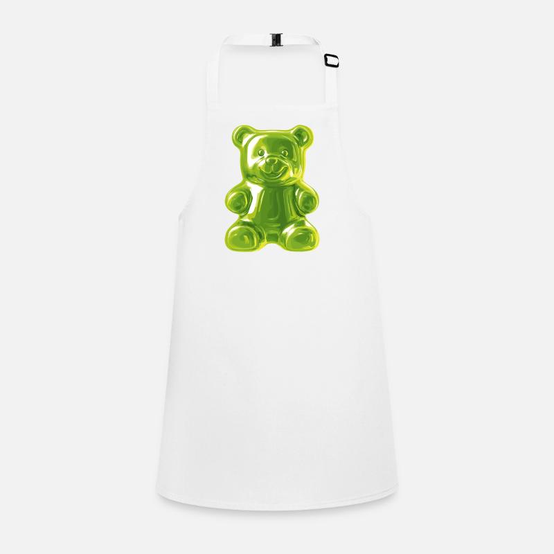 Green Gummy Bear Children's Apron