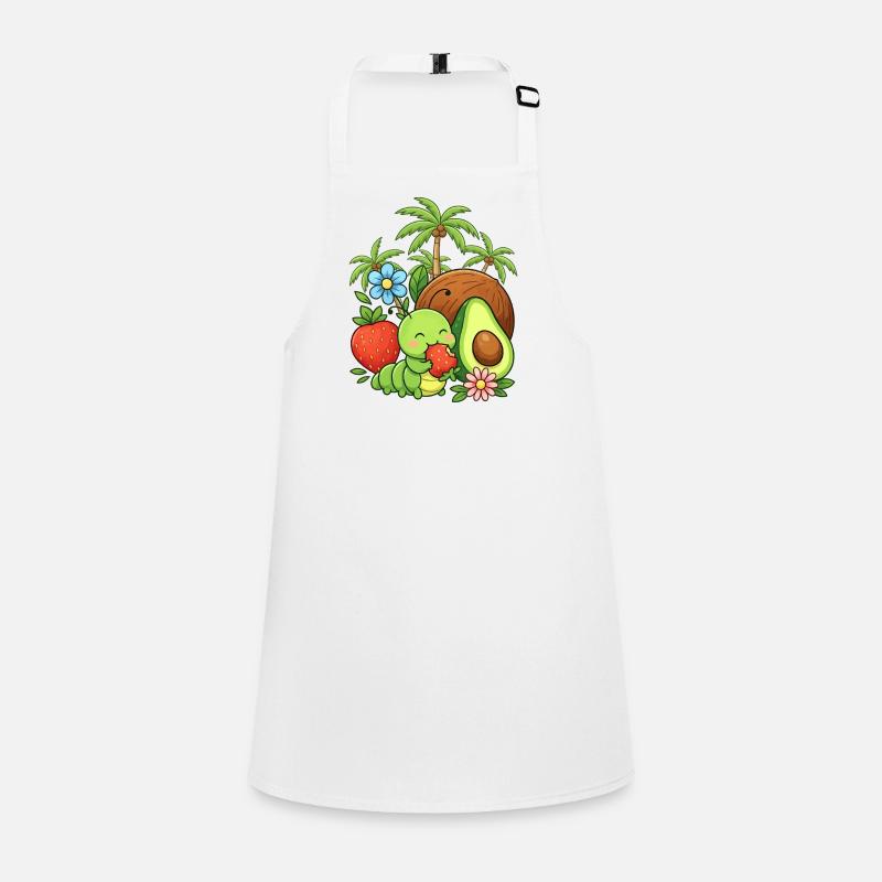 Caterpillar Butterfly Children's Apron