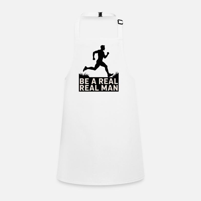 Real Man Run : Conduite audacieuse Tablier Enfant