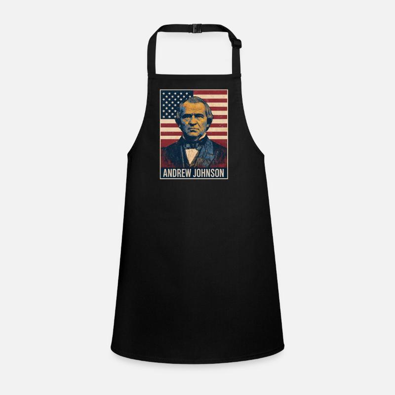 Andrew Johnson President Usa Children's Apron