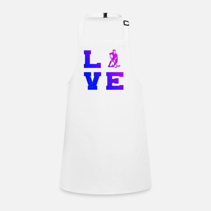 Le floorball adore porter Tablier Enfant