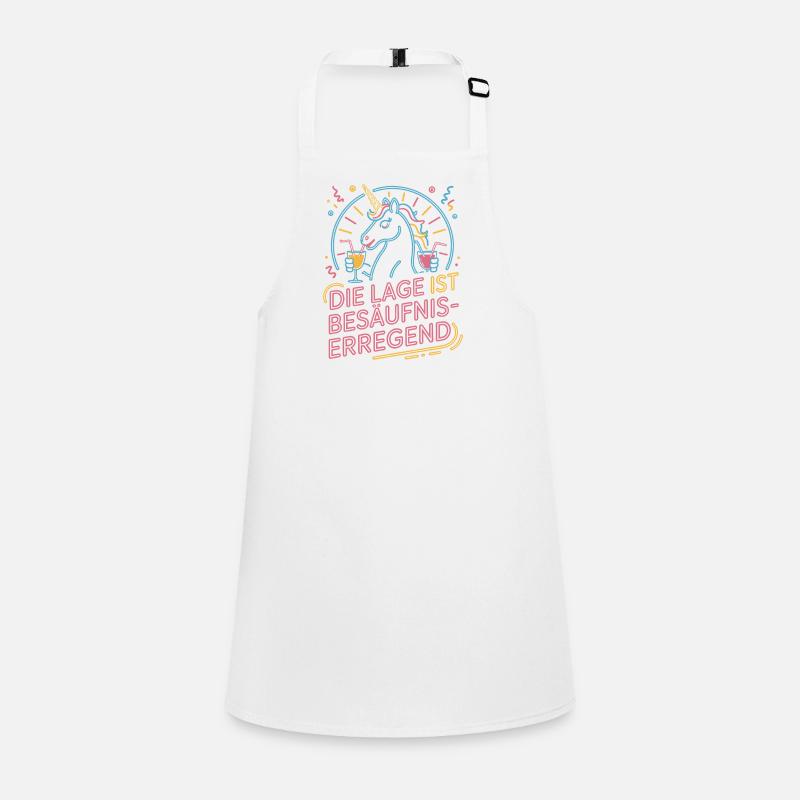 The location is drunken booze party beer Children's Apron