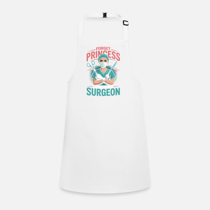 Combative doctor: Not a princess Children's Apron