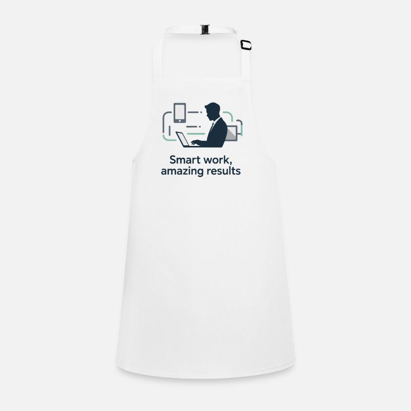 Smart Work Tech Silhouette Children's Apron