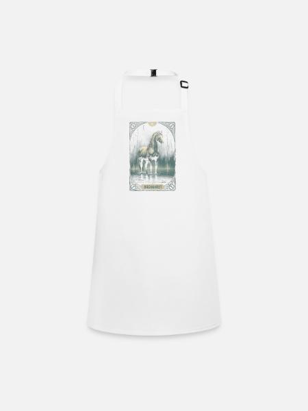 Bäckahäst Mythological Creatures - Children's Apron - white - Front