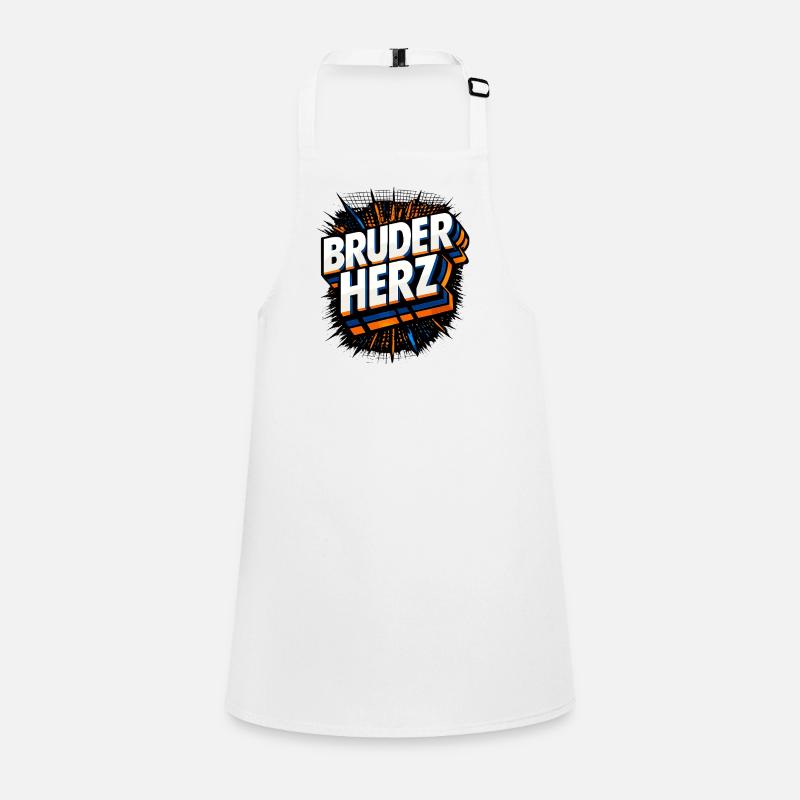 Bruderherz Geschenk Bruder Schürze für Kinder